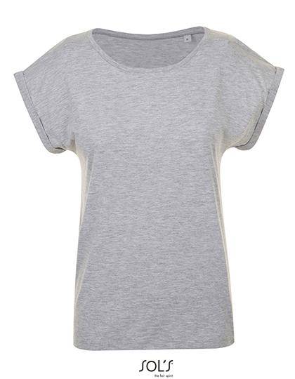 Epic Label T-shirts Lot de 5 T shirts Vierge SOL´S 01406 Women`s Round Neck T-Shirt Melba