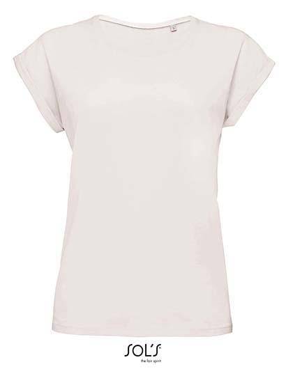 Epic Label T-shirts Lot de 5 T shirts Vierge SOL´S 01406 Women`s Round Neck T-Shirt Melba