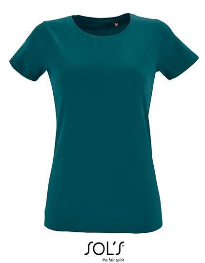 Epic Label T-shirts Lot de 5 T shirts Vierge SOL´S 02758 Women`s Round Neck Fitted T-Shirt Regent