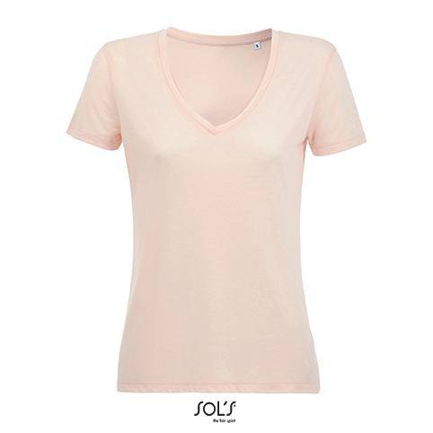 Epic Label T-shirts Lot de 5 T shirts Vierge SOL´S 03098 Women´s Flowy V-Neck T-Shirt Motion