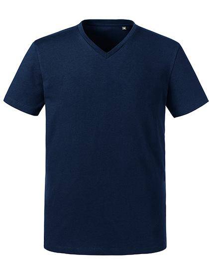 Epic Label T-shirts Russell Pure Organic R-103M-0 Pure Organic T Col V Pour Homme