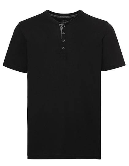 Epic Label T-shirts Russell R-168M-0 Henley Hd T Pour Homme