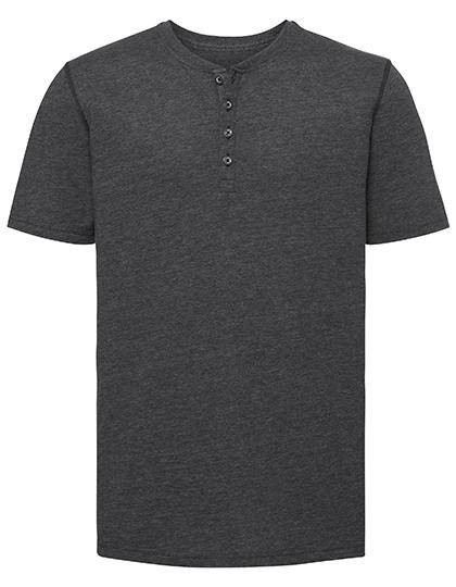 Epic Label T-shirts Russell R-168M-0 Henley Hd T Pour Homme