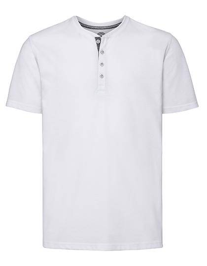 Epic Label T-shirts Russell R-168M-0 Henley Hd T Pour Homme