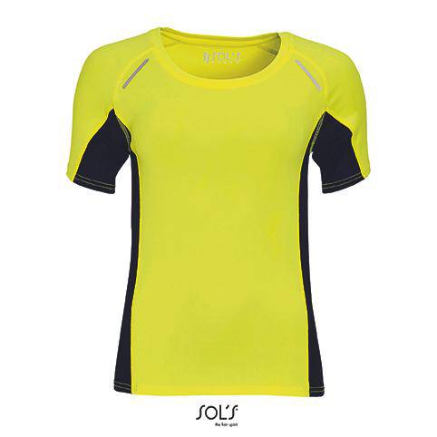 Epic Label T-shirts Sol´S 01415 T-Shirt Running Manches Courtes Pour Femme