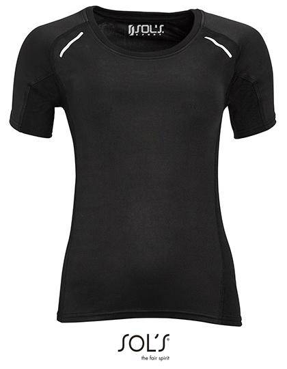 Epic Label T-shirts Sol´S 01415 T-Shirt Running Manches Courtes Pour Femme