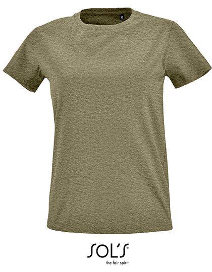 Epic Label T-shirts Sol´S 02080 T-Shirt Col Rond Ajusté Pour Femme