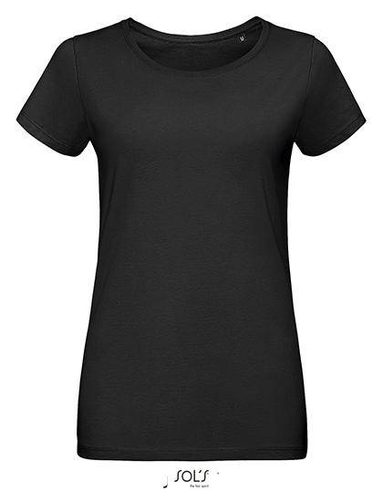 Epic Label T-shirts Sol´S 02856 T-Shirt Jersey Col Rond Ajusté Femme