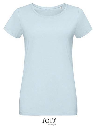 Epic Label T-shirts Sol´S 02856 T-Shirt Jersey Col Rond Ajusté Femme