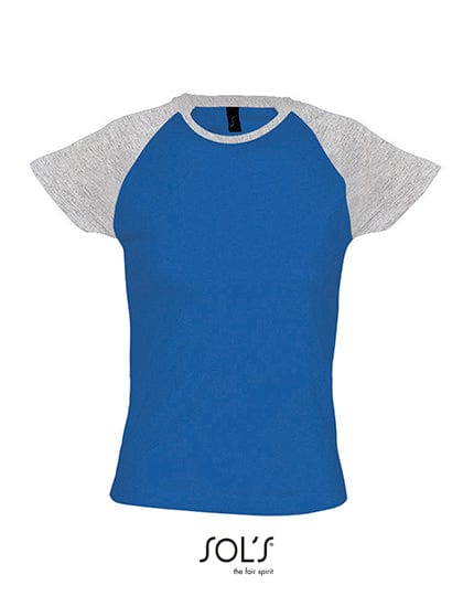 Epic Label T-shirts Sol´S L195 Raglan Femme Couleur-T Milky