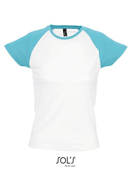 Epic Label T-shirts Sol´S L195 Raglan Femme Couleur-T Milky