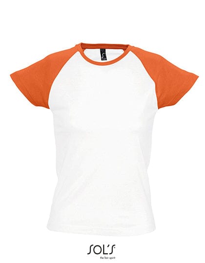 Epic Label T-shirts Sol´S L195 Raglan Femme Couleur-T Milky