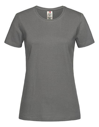 Epic Label T-shirts Stedman St2620 Classic-T Organic Crew Neck Pour Femme