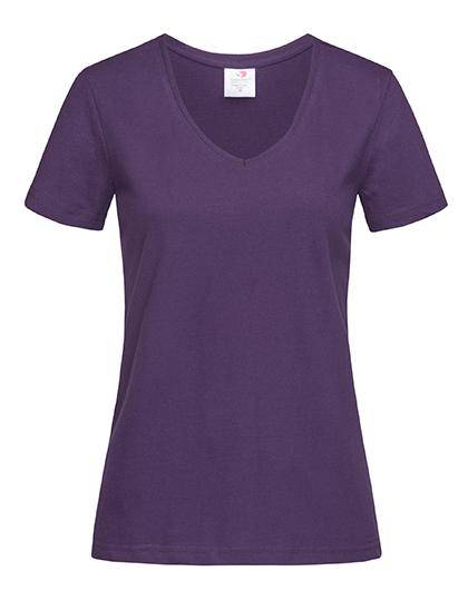 Epic Label T-shirts Stedman St2700 Classic-T V-Neck Pour Femme