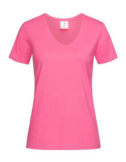 Epic Label T-shirts Stedman St2700 Classic-T V-Neck Pour Femme