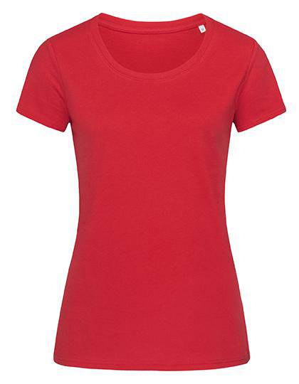 Epic Label T-shirts Stedman St9300 Janet Organic Crew Neck Pour Femme