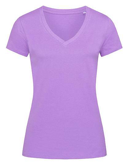 Epic Label T-shirts Stedman St9310 Janet Organic V-Neck Pour Femme