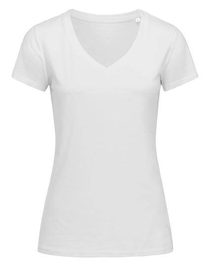 Epic Label T-shirts Stedman St9310 Janet Organic V-Neck Pour Femme