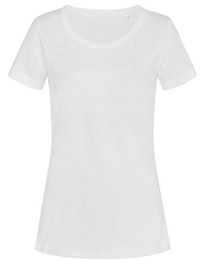 Epic Label T-shirts Stedman St9500 Sharon Slub Crew Neck Pour Femme