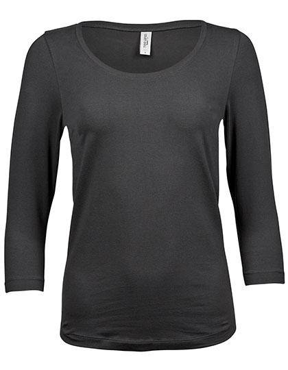 Epic Label T-shirts Tee Jays 460 Pour Femmes Stretch 3/4 Sleeve Tee