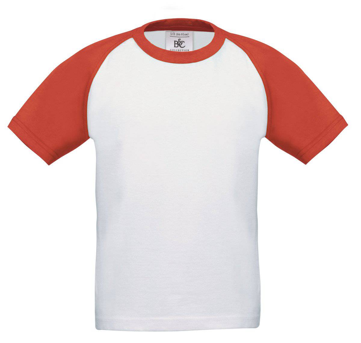 Epic Label Tshirt B&C Enfant Manches Courtesleeve Baseball T-Shirt