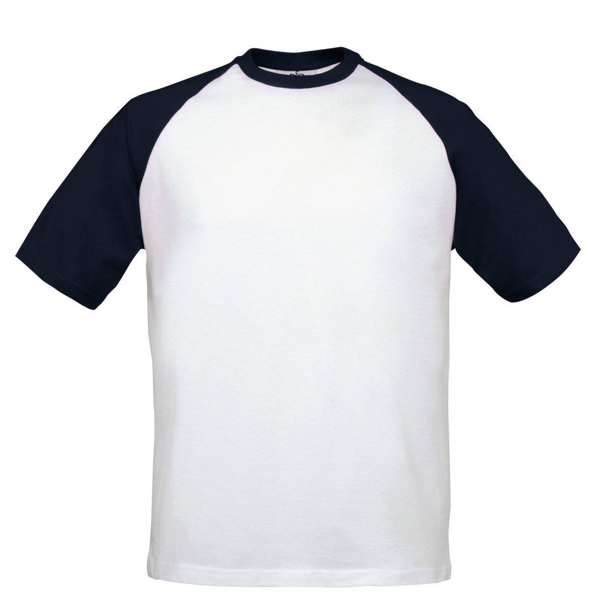 Epic Label Tshirt B&C Homme Manches Courtesleeve Baseball T-Shirt