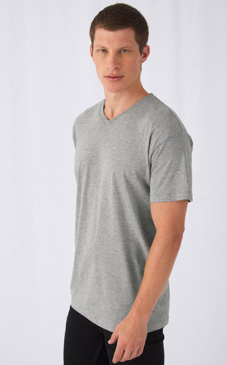 Epic Label Tshirt T-Shirt B&C Exact V-Neck Pour Homme