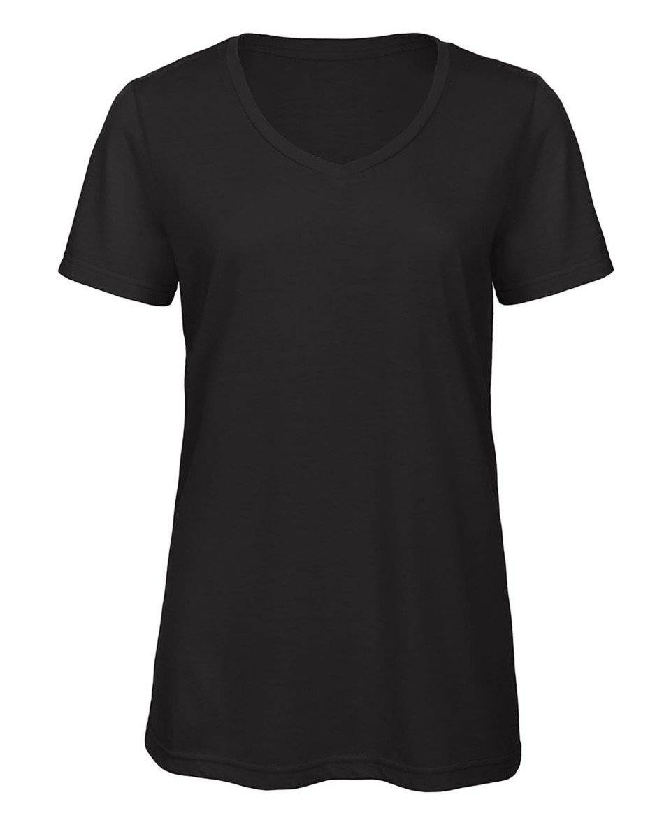 Epic Label Tshirt T-Shirt-Shirt B&C Femme Inspire Triblend Vee