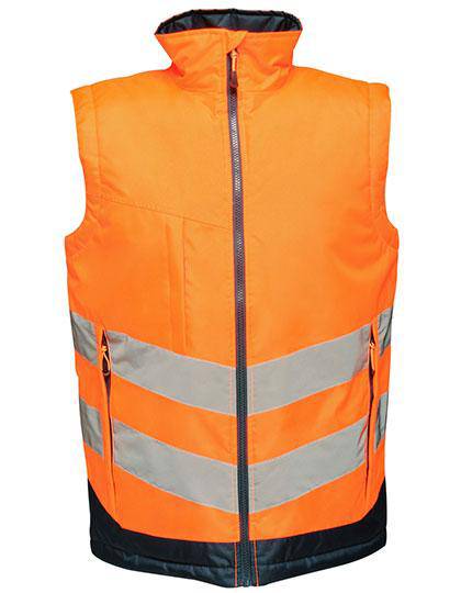 Epic Label Vestes & Bodywarmer Regatta Professional Tra840 Hi-Vis Pro Bodywarmer