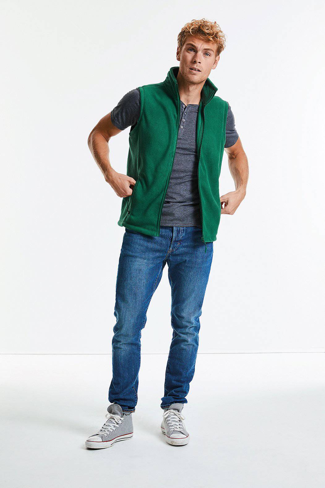 Epic Label Vestes & Bodywarmer Russell R-872M-0 Gilet Polaire Homme