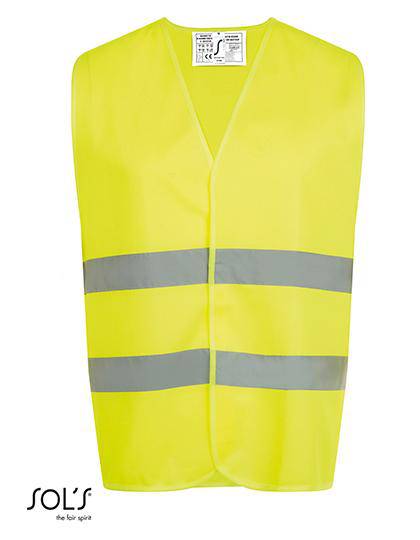 Epic Label Vestes & Bodywarmer Sol´S Prowear 01691 Gilet De Securité Mixte